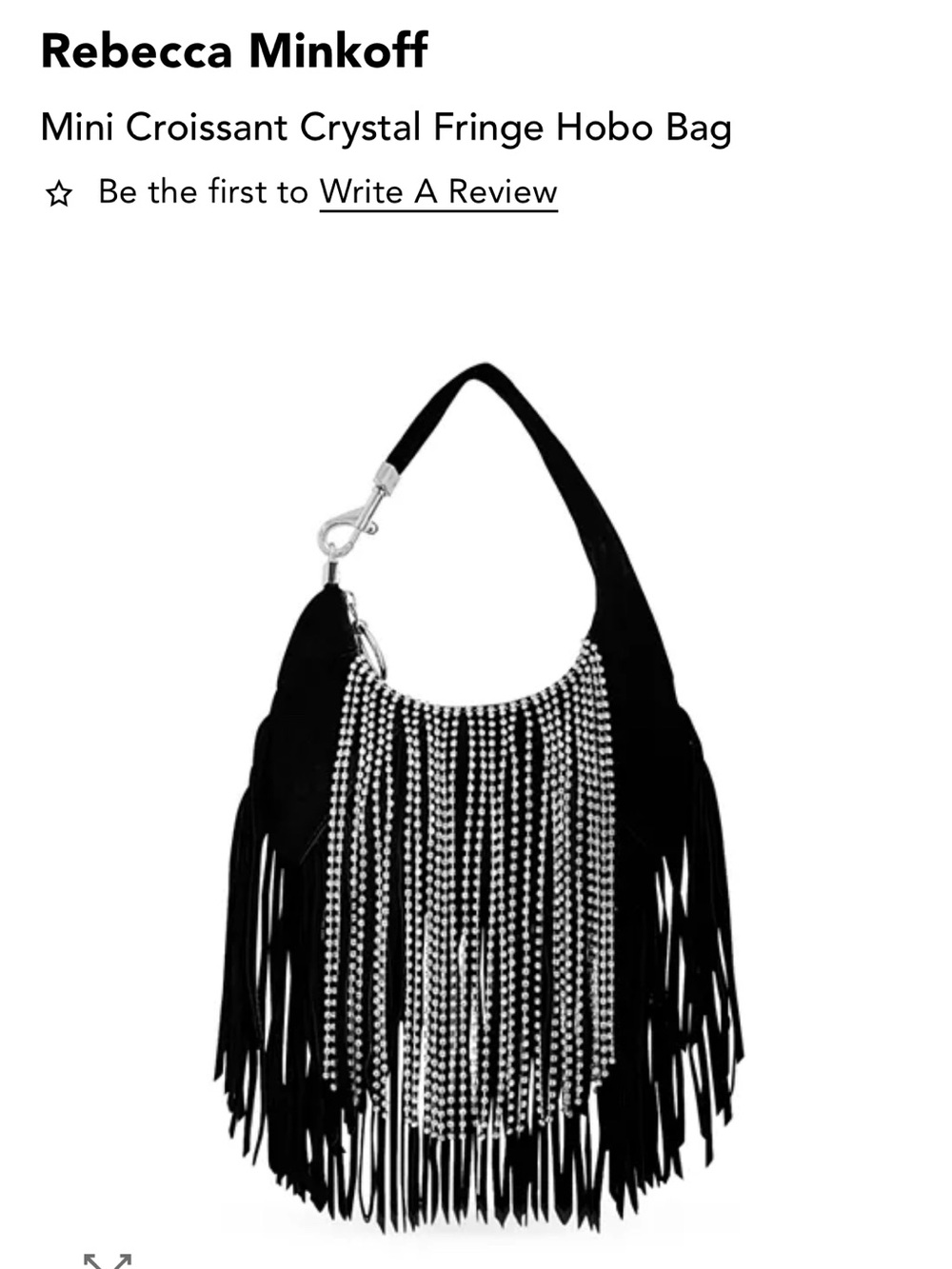 Rebecca Minkoff Black Interior Zip Pouch - Picture 5 of 5